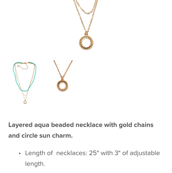 3/$25 Gemma Simone circulus necklace - Picture 3 of 3